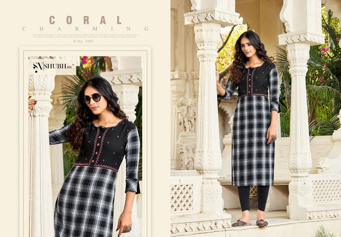 Shubh Kulfi 1 Viscose Handloom Ethnic Wear Designer Kurti Collection